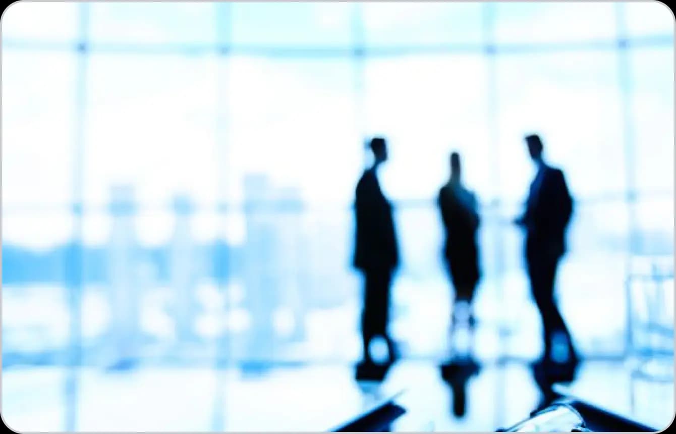 Consultants collaborating in an office