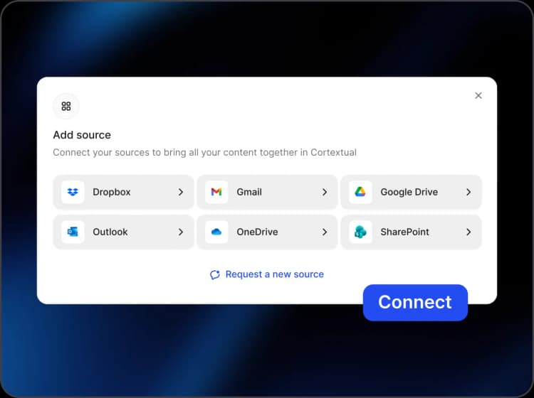 1. Connect your sources