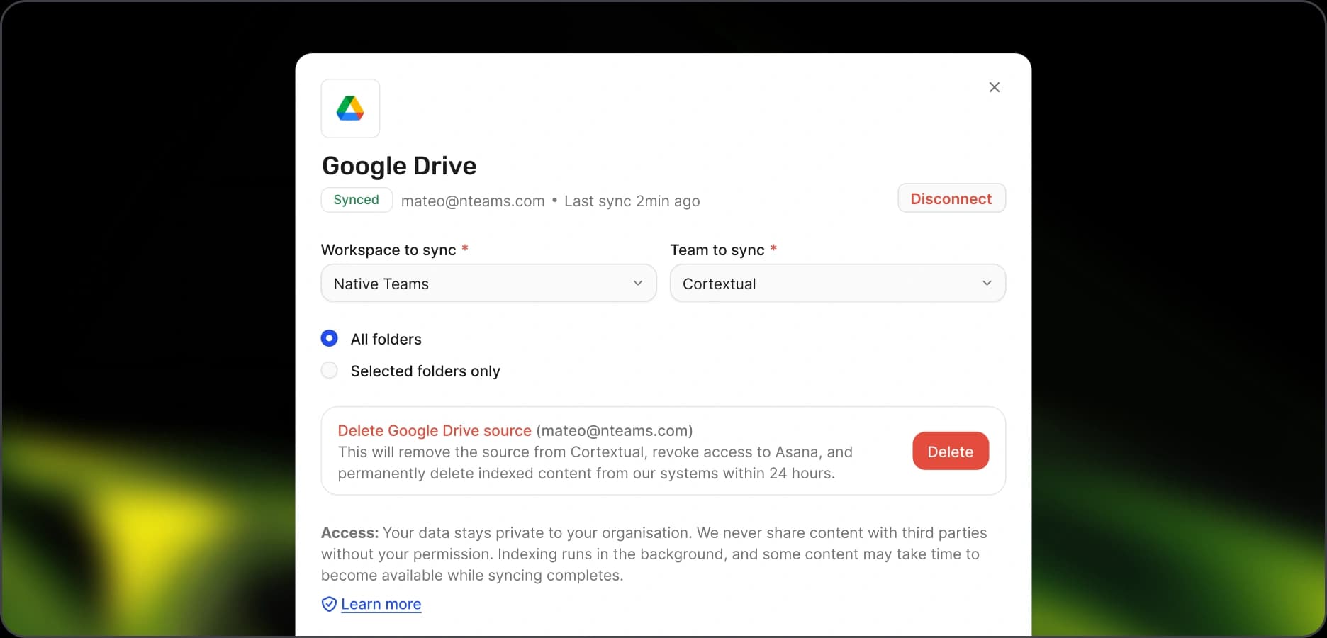 2. Permissions are preserved