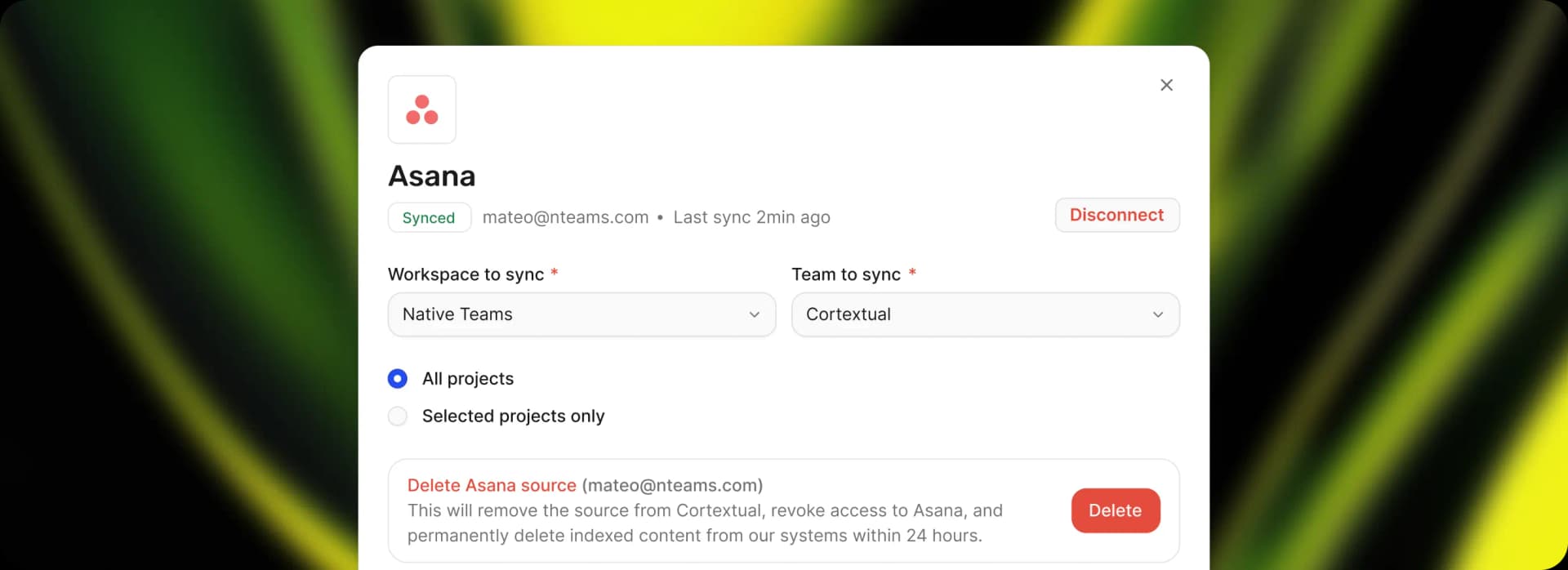 Step 2. Permissions carry over