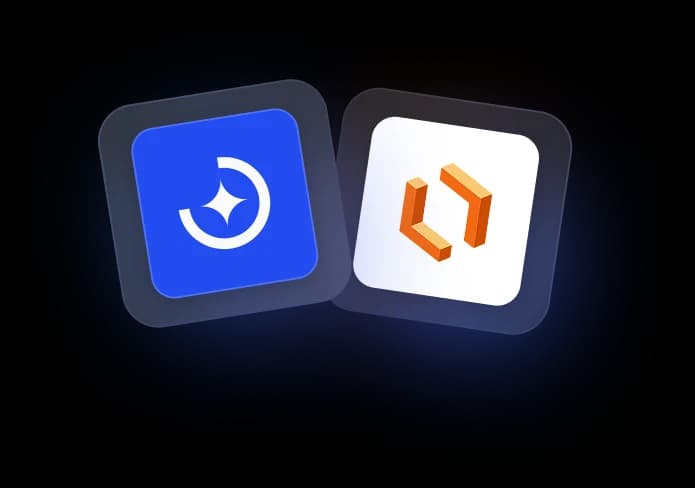 The Cortextual and Lucidchart app icons side by side