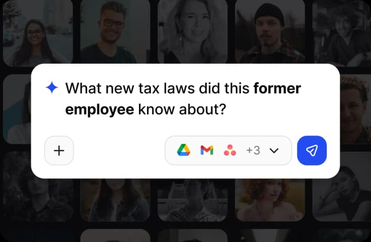 Onboarding powered by connected company knowledge